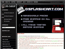 Tablet Screenshot of dsflashcart.com